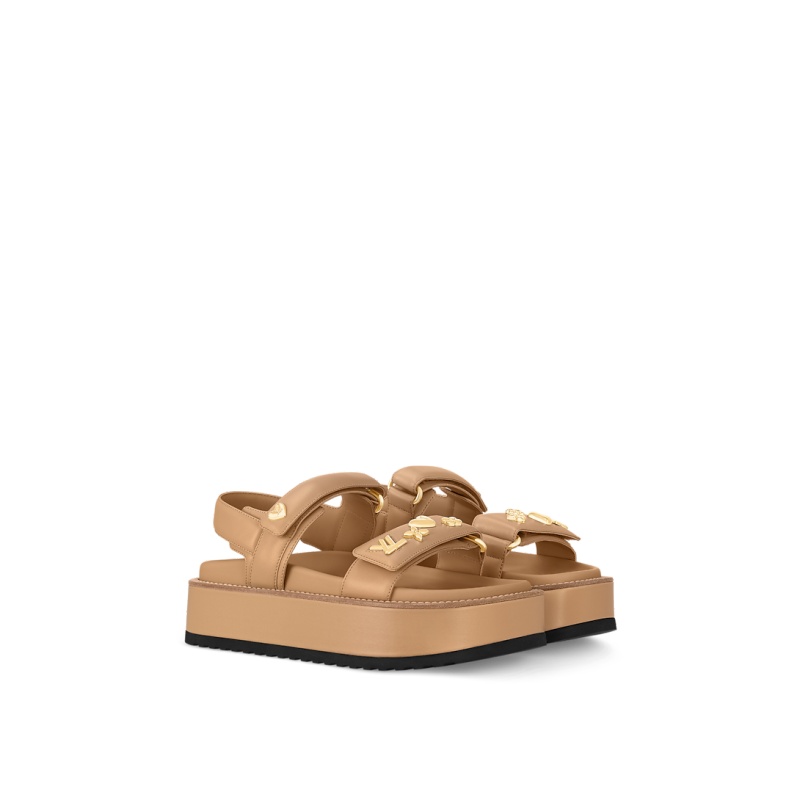 LV Sunset Platform Comfort Sandal - Image 1
